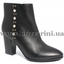 Ботильоны KR607-09-247-R  black кожа  бот