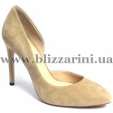 Туфлі 3069-81F  beige замш  туф