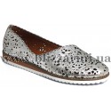  0407-58.92 37  silver leather серебро кожа  л-т