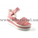 Босоніжки B402-M948-7 кожзам pink кожа л