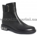 Ботинки TX118-3127-L65  black кожа  бот