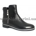 Ботинки H06-0200-S200B  black кожа  бот