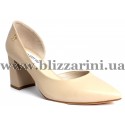 Туфлі Z104-10H-Y121K  beige кожа  туф
