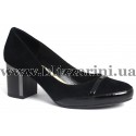 Туфлі A357-92-2+130  black замш  туф