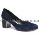 Туфлі A357-95-136  blue замш  туф
