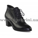 Ботильоны T602-2-504 black кожа бот