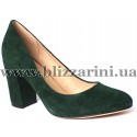 Туфлі K2907-301-795  green замш  туф