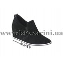 Снiкерси 20-17 прес black замш т