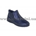 Ботинки 88T03-13 (прес) navy (blue) кожа бот