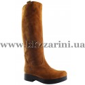Сапоги 74572 рыжий замш ос