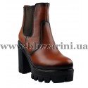 Ботильоны 531-405 taba deri коричневая кожа бот