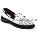  725-606 17Y 02.07 white navy leather белая кожа л-т