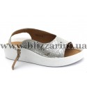 Сандалии 9001 прес white/silvers кожа л
