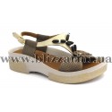 Сандалии 0354-214 18Y 98 mink beige leather беж кожа л