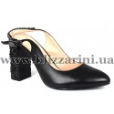 Туфлі 8A409-NZ539-303S  черная кожа  л-т