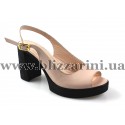 Босоніжки 1094 260 бежевая кожа л