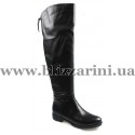 Ботфорты Z4X003-24R-N223 black кожа ос