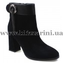 Ботильоны KR378-01-584.129L-R black замш бот