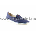 Мокасины, слипоны 5XB147B-H532-A932A blue кожа т