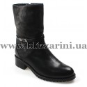Полусапоги X227-K22-A-1black+grey кожа+замш ос