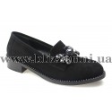 Туфлі 461-4 46 черный замш т