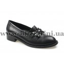 Туфлі 461-4 42 (бол разм) черная кожа т
