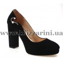 Туфлі KR407-05-584 black замш т