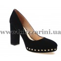 Туфлі KR407-04-584 black замш т