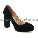 Туфлі KR407-02-584 black замш т