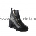 Ботильоны 5Z001-G090-014B black кожа  бот