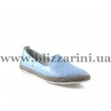 Еспадриліі 1508-4 прес blue кожа л-т