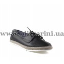 Мокасины, слипоны 519-2-1 прес black кожа л-т