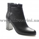 Ботильоны RA1056-W4 A1003+02 black кожа бот