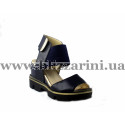 Босоніжки 3415 20/439-11 синяя кожа л