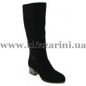 Сапоги M870-1200-S10R (бол разм) (мех 4) black замш з