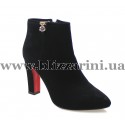 Ботильоны KR3164-32-584B-R black замш бот