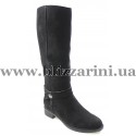 Сапоги BZ699-16BM-B (мех 4)  Р53 черный замш з