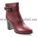 Ботильоны RA1062-W1 A1308 bordo кожа бот