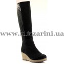 Сапоги W31-A01BM  005 (MEX 4) black замш з