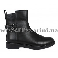 Ботинки H7127-356-1687 черный кожа бот