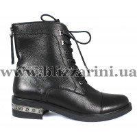Ботинки Y920-779-1267 (полн мех) черная кожа бот з