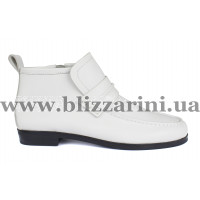 Ботинки BZ210-5R-C белая кожа бот