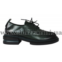 Туфлі 21A048-A078-NP702PA зеленая кожа туф