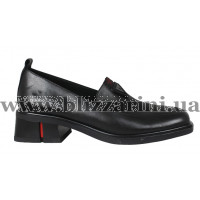 Туфлі 21A022-A022-Y314PA2 черная кожа туф