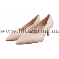 Туфлі S1443-70-Y356A-9 бежева шкіра туф