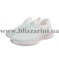 Кросiвки, кеди JL-9827-6 м'ятний текстиль туф