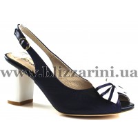 Босоніжки 11252-16 dk blue кожа C583+B802 л