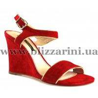 Босоніжки B298L-95P-1 red замш л