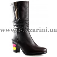 Сапоги MB673D-10-E469-V540-1/Y62 (полн мех) (шир полн) brown кожа з