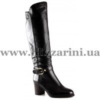 Сапоги YM14837-25-2BM (МЕХ4) brown кожа з